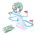 thumbnail image 2 of Juego de carreras de Panda, juguete eléctrico para niños, divertido juego de actividades s, juego de pista de carreras con luz Flash y música pa 3 pandas, 2 of 10