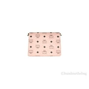 MCM MCM Signature Patricia Leather Mini Flap Lock Crossbody Womens Bag