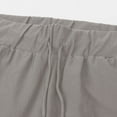 thumbnail image 6 of Zylarhe Casual Pants for Men Men's Solid Casual Pants Skinny Work Pants Outdoor Trendy Long Pants Fitness Pants Big And Tall Sports, 6 of 6