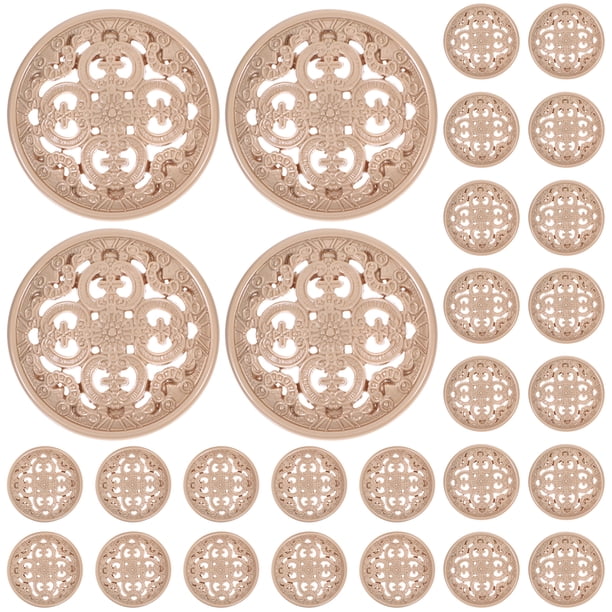 30 botones huecos de 23 mm con elegante hebilla de metal, herramientas para manualidades, botones de costura DIY para decoración (dorados)