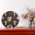 thumbnail image 6 of Hedgehog Mushroom 10 inch Wall Clocks Non Ticking Easy to Read Battery Decorative for Home Bathroom Kitchen Bedroom Living Room, 6 of 8