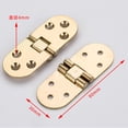 thumbnail image 2 of Flush Mounted Folding Hinges Self Supporting Folding Table Cabinet Door Hinge, 2 of 6