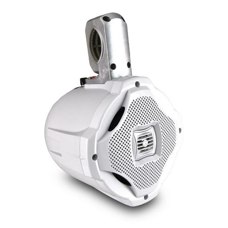 Lanzar AQWB65W - 500 Watts 6.5'' 2-Way Marine Wake Board Speaker (White