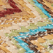 Natural/Multi Chevron Raffia