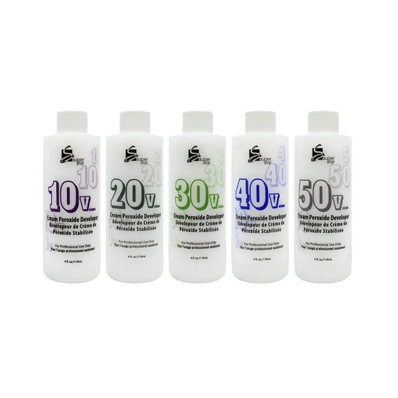 Superstar Cream Peroxide Developer – Choose Size | Consistent Lift & Long-Lasting Color
