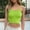 Green, variant on SNKSDGM Female Seamless Tank Tops for Women Built in Bra Ribbed Tank Tops for Women Cropped Built in Bra Ladies Seamless Yoga Clothes Suspender Vest Slim Solid Color Sexy Fitness Body Suit M