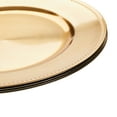 thumbnail image 3 of Fraiche Gold Charger Plates 4-Pack, 3 of 8