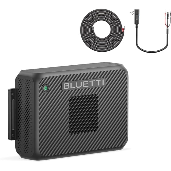 BLUETTI Charger 2 1200W Alternator Charger, DC-DC Car & Solar Dual Input, 13X Faster Vehicle Charging, Portable Power Station Charger for RV, Road Trip & Emergency