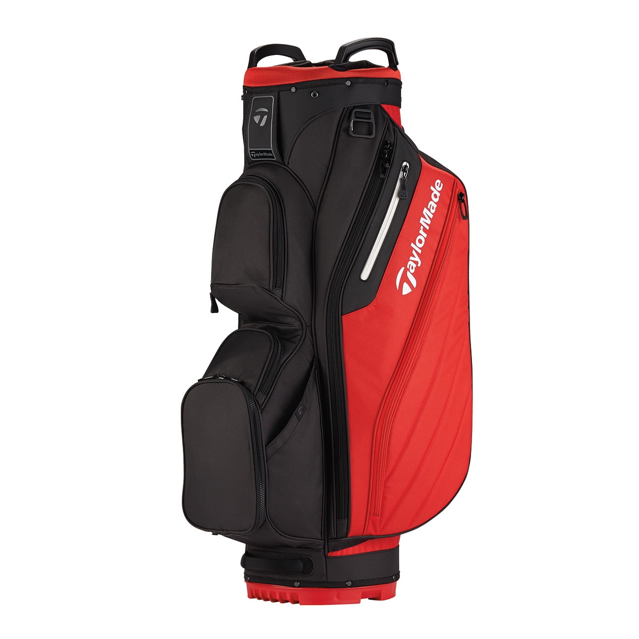 TaylorMade Golf Cart Lite Bag, Black/Red
