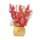 thumbnail image 1 of Cubo de flores artificiales de bayas para el Año Nuevo Chino 2026 para tienda, hogar y oficina Oro S, 1 of 8