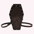 thumbnail image 3 of Bolsillo Casual Coffin Satchel Purse Women Cartoon Zipper Candy Bolse Halloween, 3 of 9