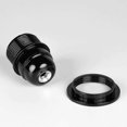 thumbnail image 3 of Black e27 screw socket - 2x e27 lamp socket plastic ring - e27 bulb socket - e27 bulb socket holder for ceiling and pendant lamp - e27 bulb socket, 3 of 4