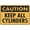Warning Sign 6, variant on Metal Tin Signs Caution Keep All Cylinders Sign Metal 12"X8" Rust Free Aluminum,Indoor & Outdoor Use For Fence And Yard