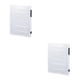 thumbnail image 4 of Jumpingount Transparent Portable File Case Double-buckle with   Containers Handle Box Type3, 4 of 6