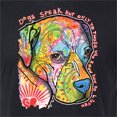 thumbnail image 2 of Neon Lab Dog Lover Shirt | Labrador Dogs Speak To Those Who Listen | Dean Russo Art Animal Lover Mens Premium Tri Blend T-Shirt, True Black, XX-Large, 2 of 6
