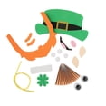 thumbnail image 2 of Leprechaun Fan Craft Kit- Makes 12, 2 of 3