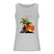 thumbnail image 4 of Tanques para Hombre para el Verano Solto Chaleco Impresión Deportivo Cuello Redondo, Casual, 4 of 4
