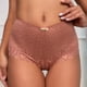 thumbnail image 3 of TrowBridge bragas románticas para mujer, bóxer de encaje ahuecado, ropa interior femenina, pantalones cortos transparentes, lencería Sexy, lazo francés dulce, 3 of 4