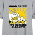 thumbnail image 3 of Peanuts - Its Morning Already - Women's Oversized T-Shirt, 3 of 6