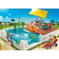 thumbnail image 3 of Playmobil Swimming Pool W Ith Terrace Play Set, 3 of 5