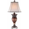 thumbnail image 1 of Lampe de Table en Polyrésine de 32 Po de Hauteur avec Finition Bronze, de Style Romain, 1 of 2