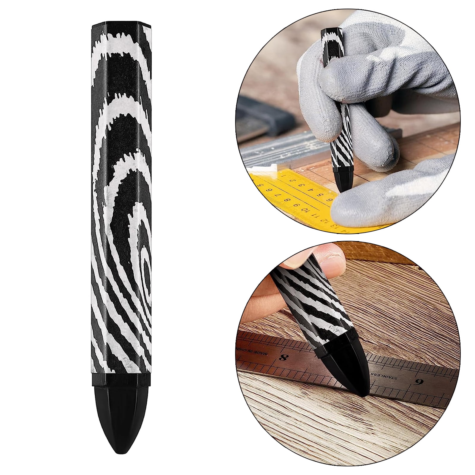 UNTERING Crayon 50Pcs Lumber Crayons Bulk Wax Tire Marker Drawing Crayons for Marking on Lumber Metal Wood Carton Ceramics Glass Plastic