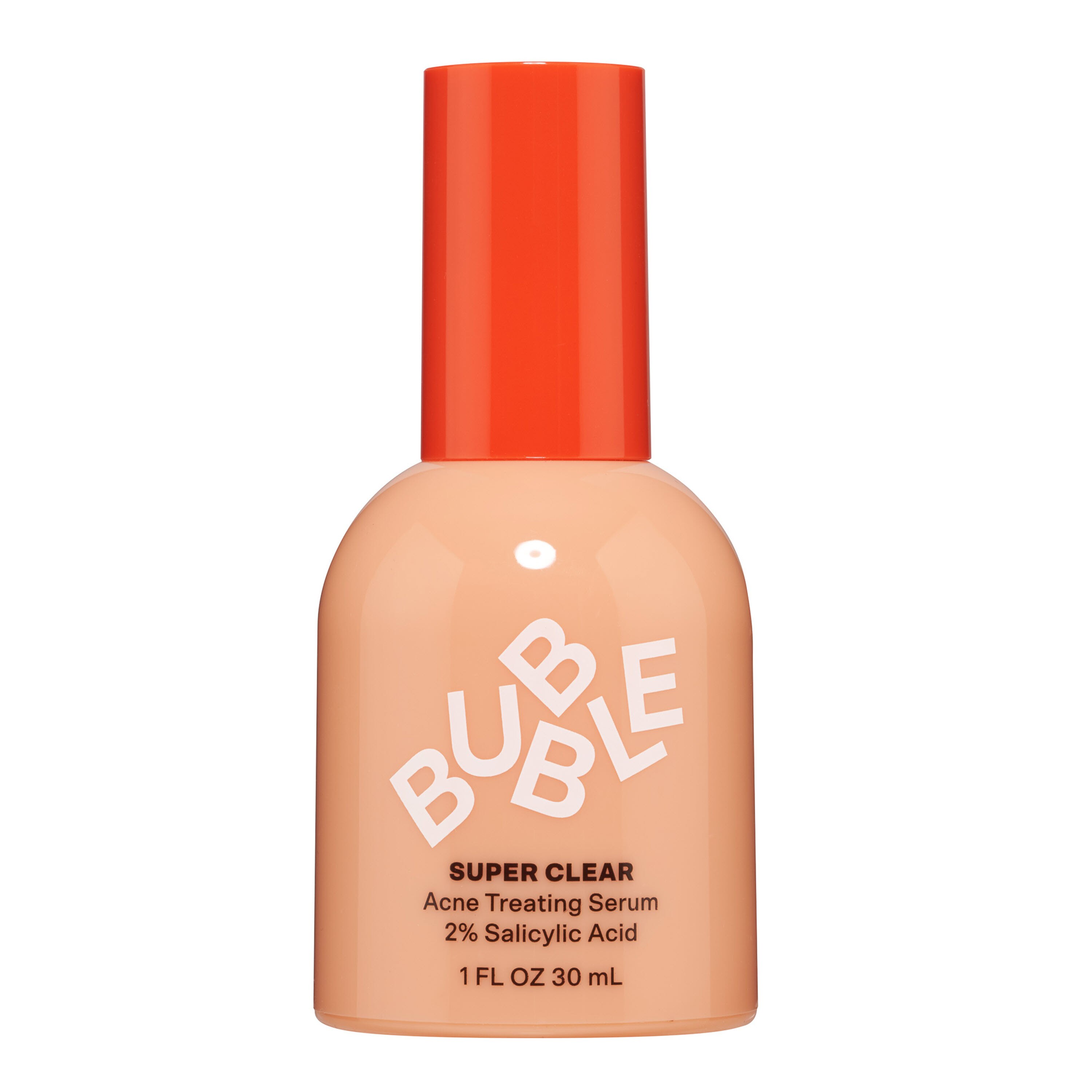 Bubble Skincare Super Clear Acne Treating Serum, for All Skin Types, 1 fl oz / 30mL