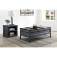 thumbnail image 2 of ACME Cargo Metal Coffee Table with Lift Top in Weathered Oak and Gunmetal, 2 of 7