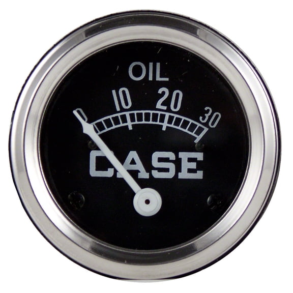 Oil Pressure Gauge (0-30 PSI) Fits Case Tractor VT2249
