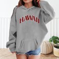 thumbnail image 2 of Girls Athletic Hoodie Soft Pullover Sweatshirt With Pocket Comfortable Casual Sportswear For Teen Girls, 2 of 4