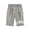 Grey, variant on Krdevn Girls California Letter Print Knee Length Bermuda Shorts Drawstring Elastic Waist Pocket Pants for Travel School Summer Daily Wear,3-4 Years