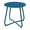 Peacock blue, variant on Compact Circular Terrace Side Table, Weather Resistant Outdoor Furniture With Adjustable Feet, Suitable For Balconies And Porches, Suitable For Halloween, Christmas, Thanksgiving