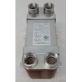 thumbnail image 2 of 70 Plate Water to Water Brazed Plate Heat Exchanger 1 1/4" FPT Ports w/ Brackets, 2 of 4
