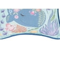 thumbnail image 3 of Narwhal Coral Printed Cotton Blend Mini Accent Pillow 10" x 10", 3 of 5