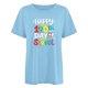 thumbnail image 3 of Camiseta de Profesor de Mujeres, 100 Días Feliz de la Escuela Imprimir Carta de Manga Corta para el Uso Casual Y de Fiesta, la Enseñanza Tee de Moda Temática, 3 of 4