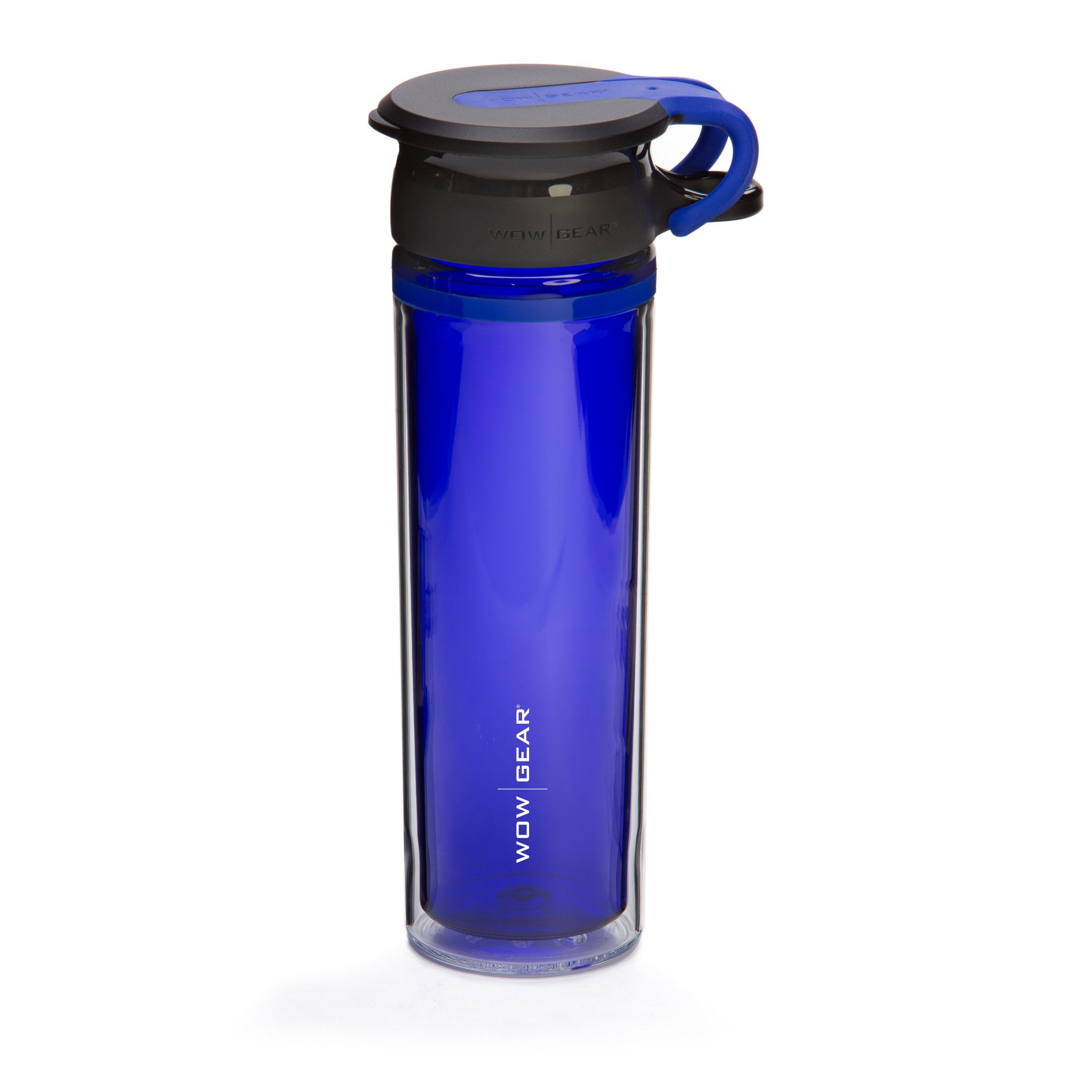20 OZ WOW GEAR 360/° Spill Free Double Walled Insulated TRITAN Sports Bottle 600 ML