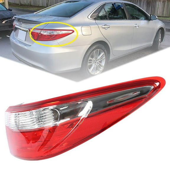 Fit for Toyota Camry 2015 2016 2017 Rear Right Passenger Side Tail Light Lamp Housing Assembly (without Bulbs)