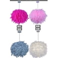 thumbnail image 2 of JFBUJC Feather Light Shade For Ceiling Pendant Light 30cm Fluffy Lamp Shade Lampshade Lightshade For Lamp, 2 of 2