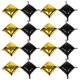 thumbnail image 1 of unbranded 25Ud Globos De Foil Cuadrados Dorados Para Montaje De Creativos En Fiestas Y Eventos Especiales, 1 of 6
