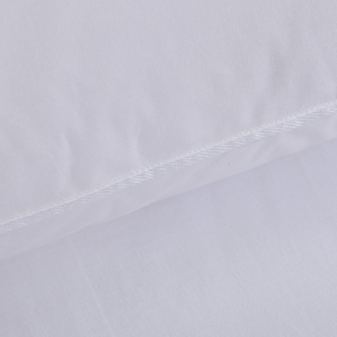 Puredown Goose Feather and Down Bed Pillow, White, Set of 2,King Size