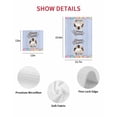 thumbnail image 7 of Blue Easter Kitchen Dish Towels for Drying Dishes Set of 4, Spring Cartoon Bunny Colorful Eggs Wood Grain Waffle Weave Microfiber Hand Tea Bathroom Towels Quick Dry & Absorbent Towel 15.7x23.6, 7 of 7