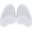Clear, variant on Foot Petals Silicone Gel Forefoot For High Heels Non Cushion For Women Breathable Absorption Of Foot Half Insole For Shoes Pressure Reducing