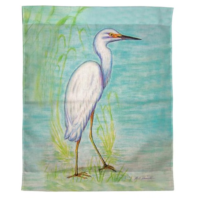 Betsy Drake TP025 24 x 30 Po Suspension Murale Extérieure à l'Aigrette Enneigée