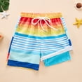 thumbnail image 5 of GYRATEDREAM Boys Swim Trunks Compression Boxer Brief Liner Bathing Suit Quick Dry Beach Swimsuit Shorts for 14-16T, 5 of 9
