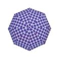 thumbnail image 3 of Paraguas Sombrilla De Bolsillo Lunares Azul Rey Automático Una Tela, 3 of 5