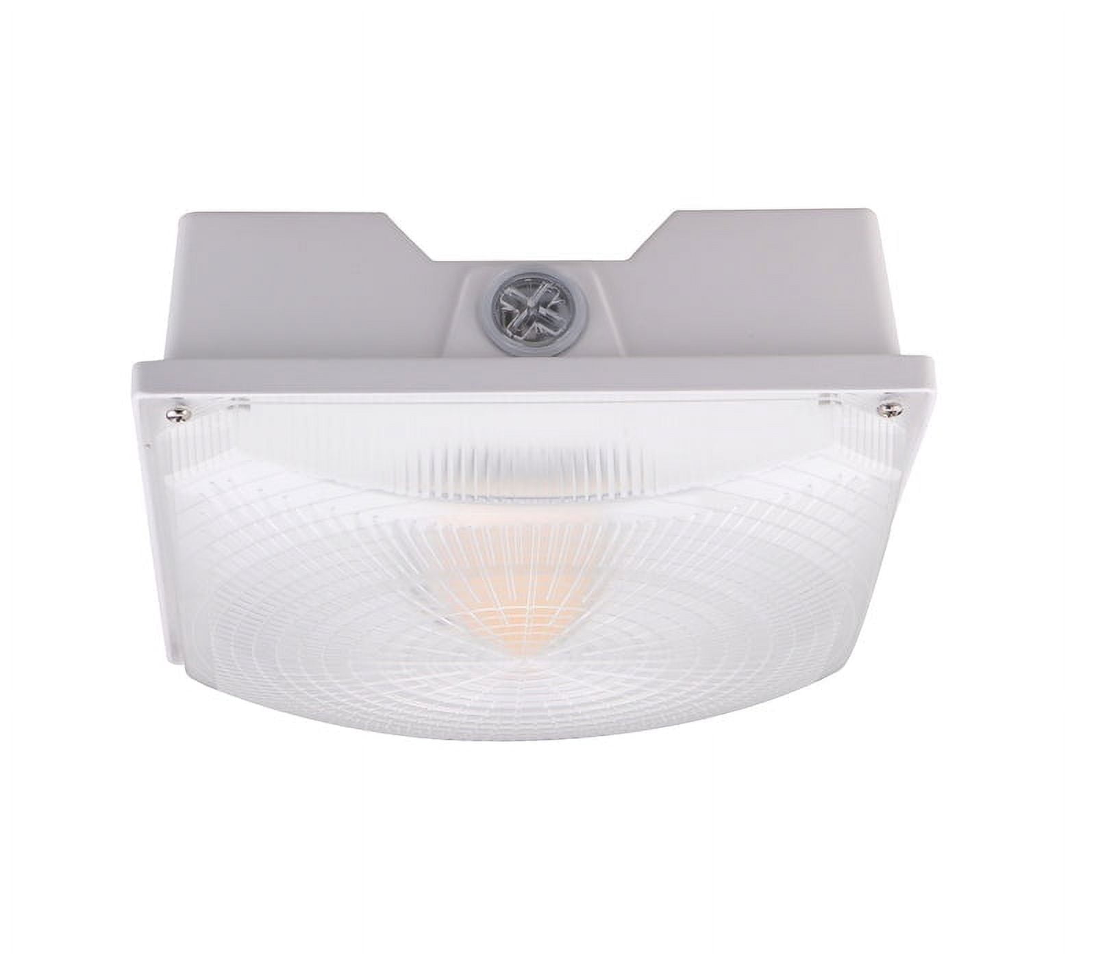 Green Light Depot LED Canopy Light - 40W - Outdoor Parking Garage Light - PGD - White - (UL+DLC 5.1)