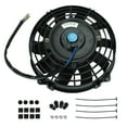 thumbnail image 4 of Universal  7" Electric Cooling Slim Pull Fan with 15-1/2" Aluminum Transmission Oil Cooling Radiator Kit, 4 of 11