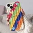 thumbnail image 2 of Beautiful Rainbow Colorful Love Heart Smile Face Water Ripple Soft Phone Case Compatible with iPhone Case (Colorful,iPhone 14 Pro Max), 2 of 6