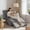 Light Grey, variant on SOBREMESA 34" Folding Sofa Bed, 5‑Level Adjustable Backrest, Dark Brown | 4‑in‑1 Convertible Sleeper Chair Bed, Modern Single Futon Couch, Ottoman Bed for Living Room, Apartment, Dorm & Small Space