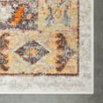 thumbnail image 5 of Well Woven Vera Vintage Grey Tribal diamond medallion pattern 7'10" x 9'10" Area Rug, 5 of 10